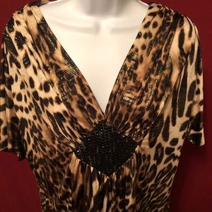 5/$20 Cheetah Print Blouse 5/$20 SALE JUST BUNDLE